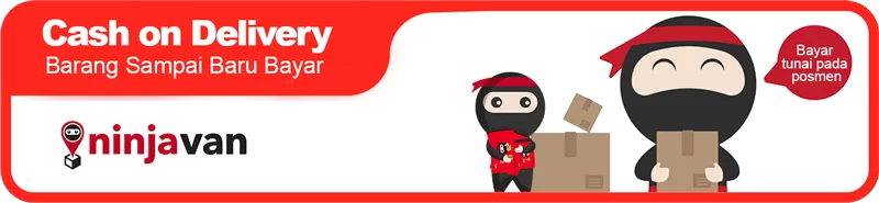 COD by NinjaVan - Order Dulu Bayar Kemudian 